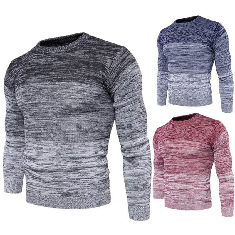 Automne hiver pull Hommes Patchwork chaud tricoté pull - Prix imbattables - 50%