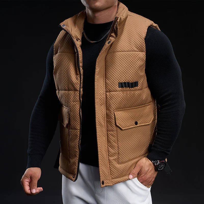 Gilet en coton pour hommes Parkas Gilets coupe - vent - Offre spéciale - 30%