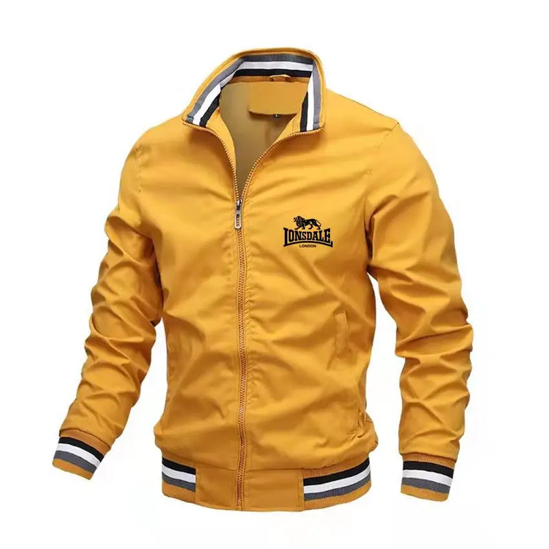 Veste à col montant aviateur avec logo LONSDALE pour , - Diminution de tarif - 18%