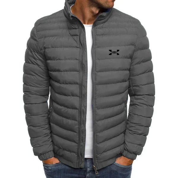 Veste d'hiver pour hommes, col montant, Parka chaude, de - Réduction exceptionnelle - 20%