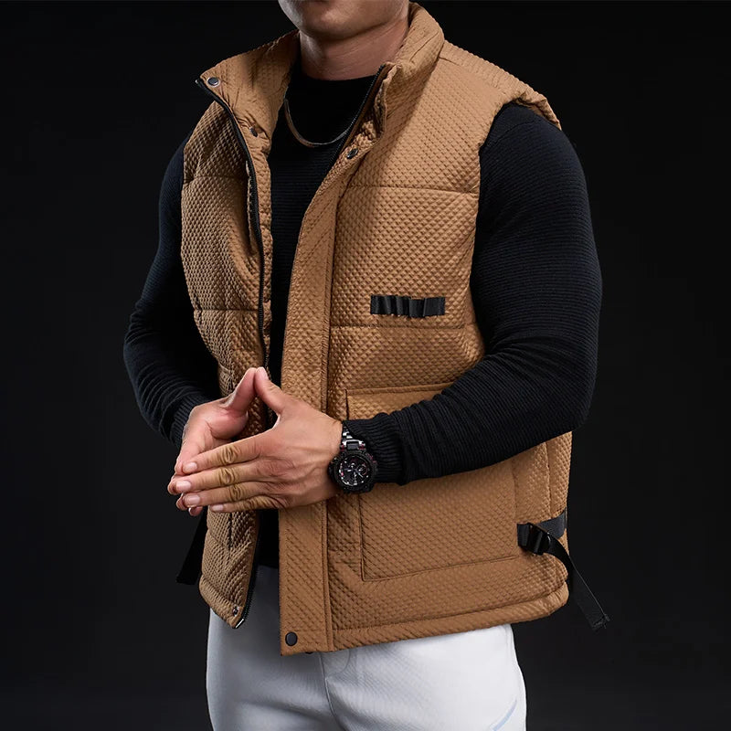 Gilet en coton pour hommes Parkas Gilets coupe - vent - Offre spéciale - 30%