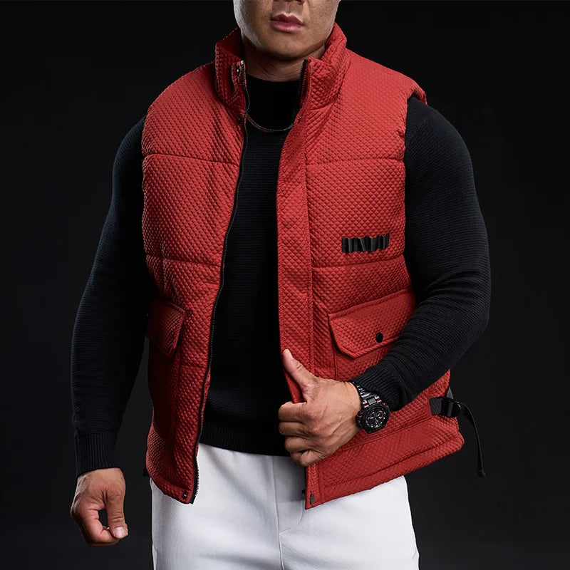 Gilet en coton pour hommes Parkas Gilets coupe - vent - Offre spéciale - 30%