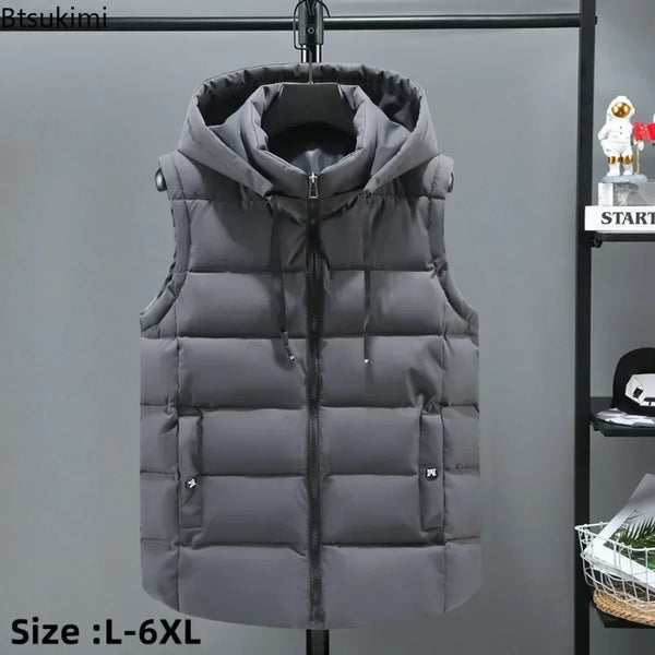 Gilet Parkas pour hommes automne hiver tendance de la - Bon plan du moment - 10%