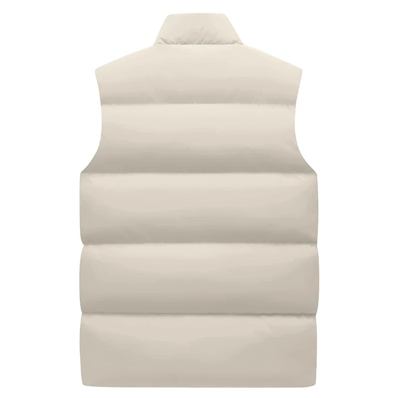 Gilet en coton double face pour , veste sans manches à - Réduction attractive - 40%