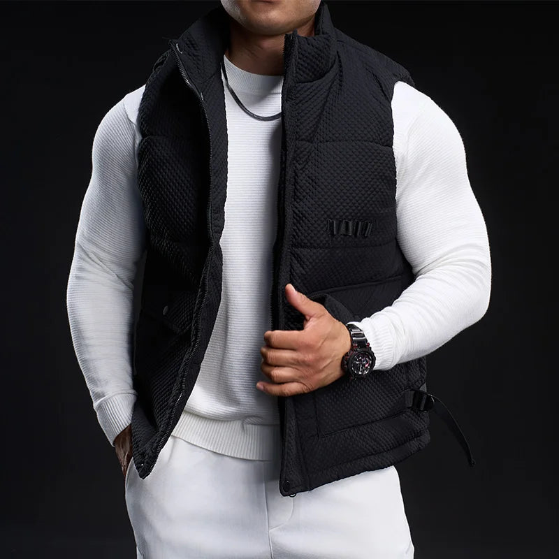 Gilet en coton pour hommes Parkas Gilets coupe - vent - Offre spéciale - 30%